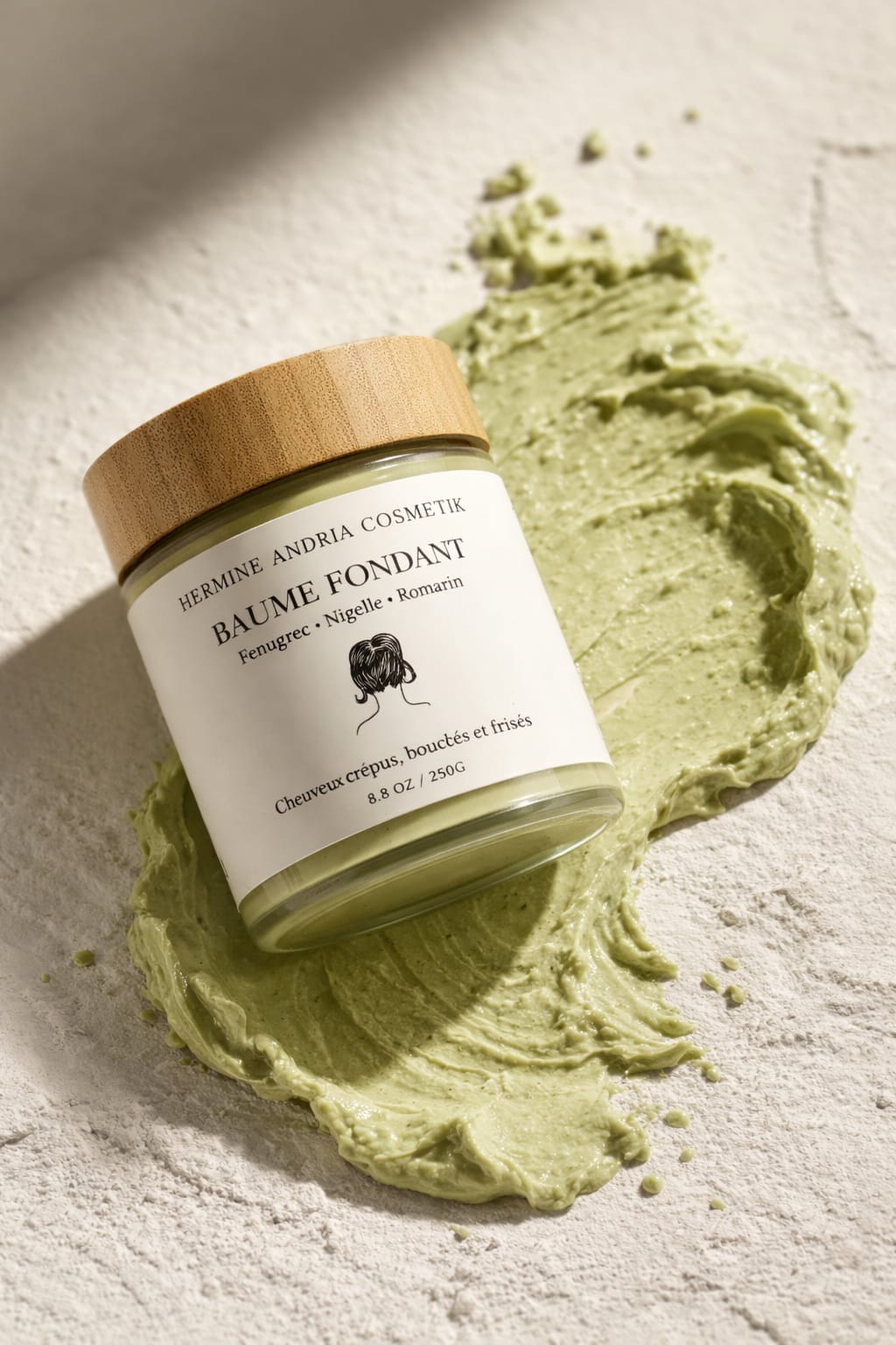 Baume Réparateur Bio Végan 100% Naturel – Soin Nourrissant Cheveux