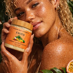 Gommage Exotii – Ananas-passion-pêche