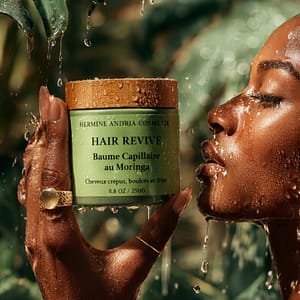 HAIR REVIVE – Baume Capillaire au Moringa | Nourrit, Répare et Renforce 250g