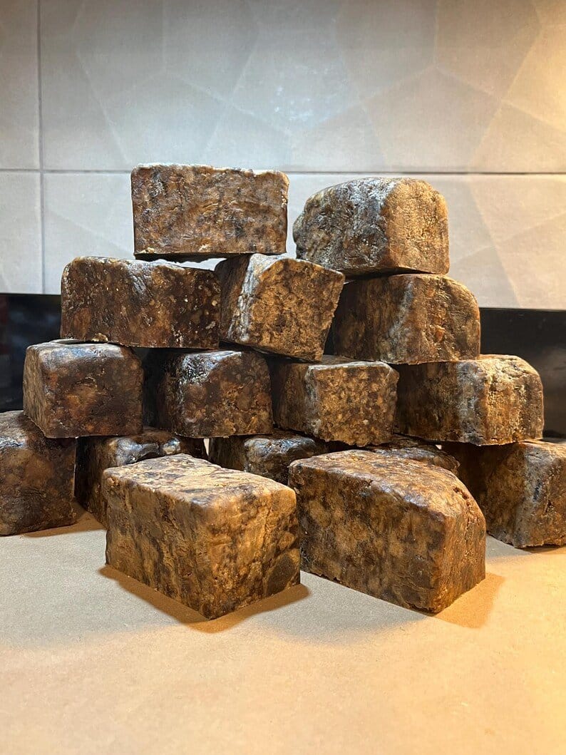 Savon Noir Africain Naturel – Non Raffiné – Origine Nigéria 200g – Image 4